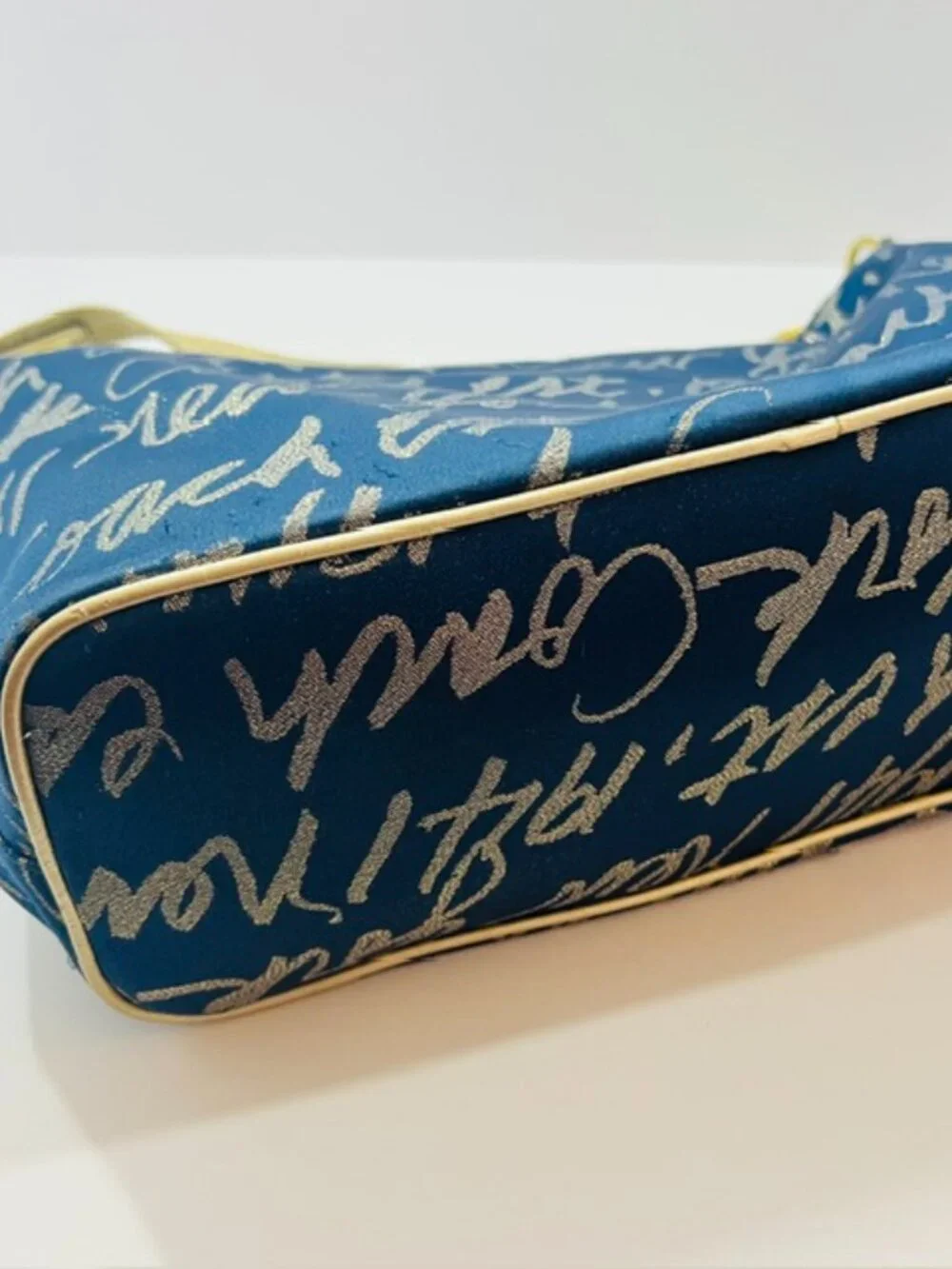COACH Ltd Ed. 1941 NY Poppy Lurex Celeb. Soho Hobo 2 Heart Bag Navy CertofAuth - Picture 11 of 16